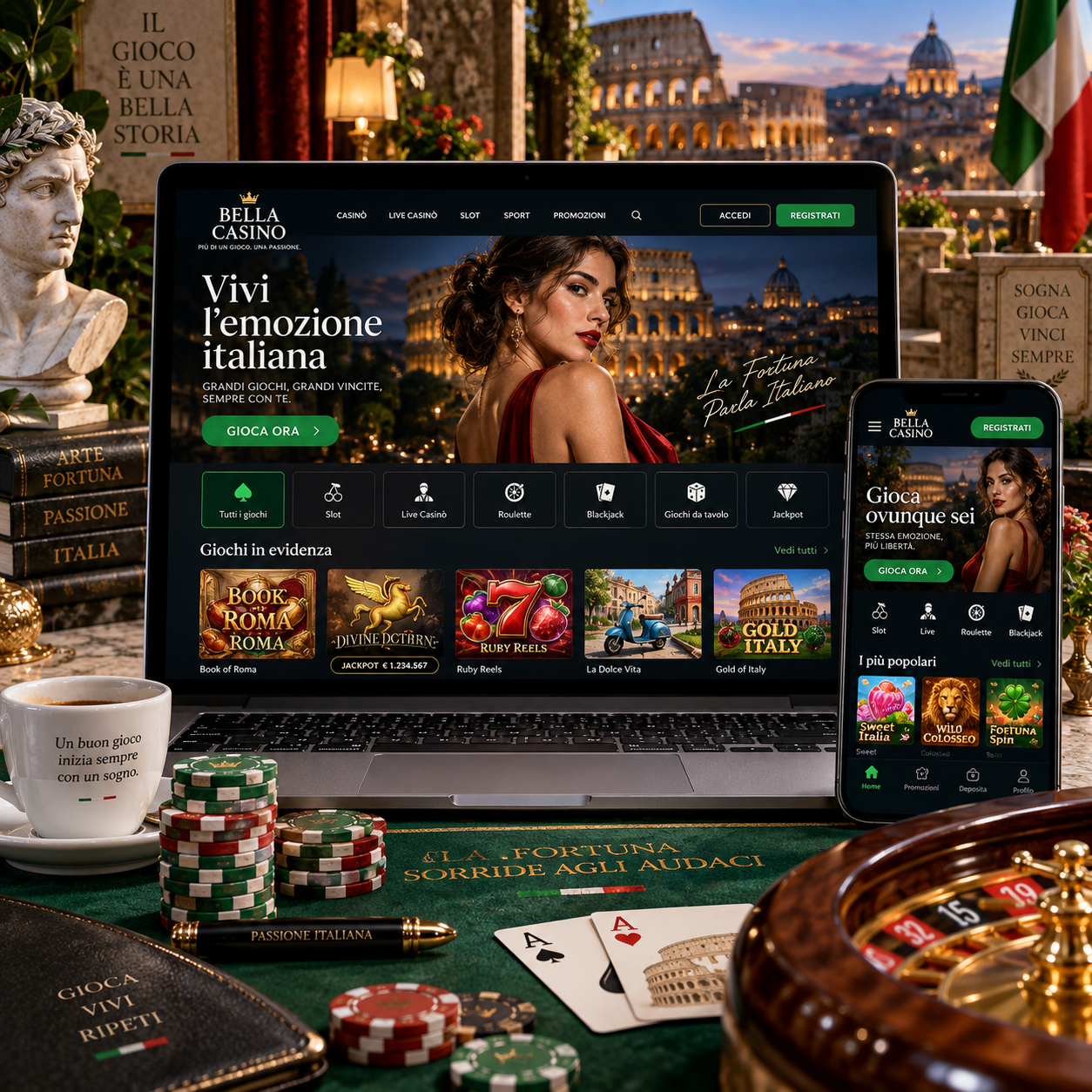 Guida ai Casinò Online in Italia nel 2026: Come Scegliere una Piattaforma Sicura, Bonus di Benvenuto e Slot più Popolari
